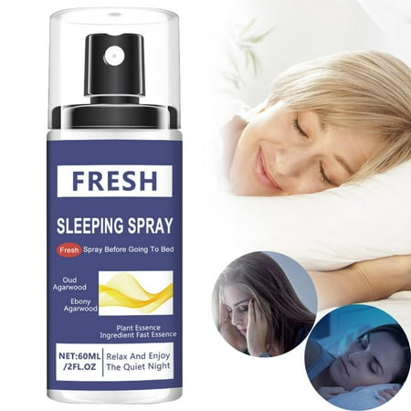 

Nuyoaher 1pc Sleep Fast & Longer Oral Absorption Spray Can I Sleep Natural Sleep Aid with Melatonin Nighttime Liquid Melatonin Spray Advanced Multivitamin for Adults 60ml
