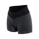 thumbnail image 4 of Gibobby Shorts Yoga Pantalones cortos de Yoga con movimiento de cadera y cintura ajustada a la cadera de melocotón de tela de panal de verano para mujer(Negro, M), 4 of 5