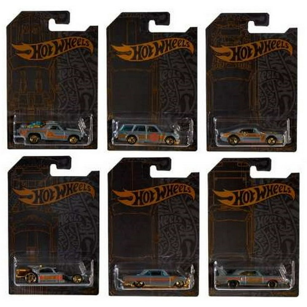 2019 Hot Wheels 51st Anniversary Satin & Chrome Series Complete Set of
