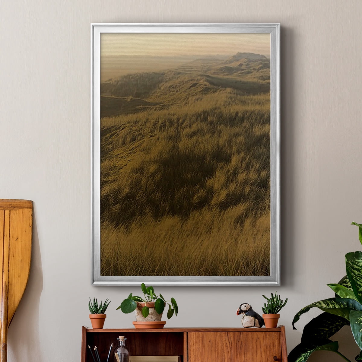 Golden Fog I Premium Framed Print - Ready to Hang