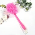 thumbnail image 2 of Dsseng Long Handle Bath Sponge Netted Brush Hanging Shower Loofah Brush Back Cleaning Soft Scrubber, 2 of 9