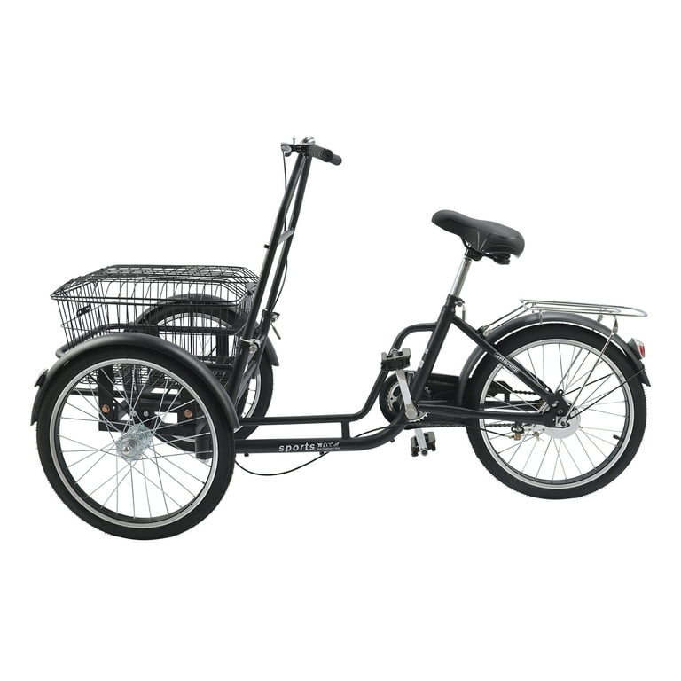 ARTUDATECH Recumbent bikes Adult Tricycle, 20 Inch Wheel Bikes