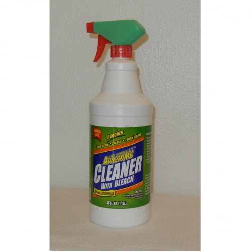 LA's Totally Awesome Cleaner with Bleach 40 fl oz. Cleans Deodorizes Removes Soap Scum Grease