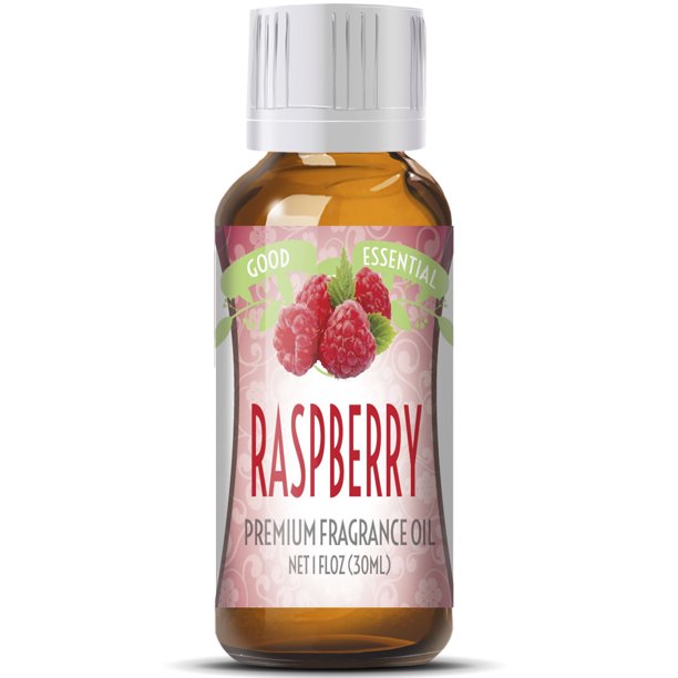 Raspberry Scented Oil by Good Essential (Huge 1oz Bottle Premium