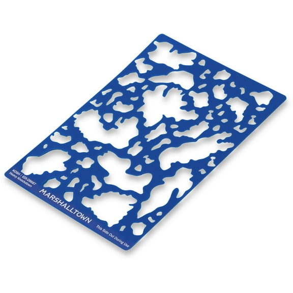 Marshalltown Texture Stencil, Heavy, KDSH