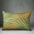 thumbnail image 3 of Creative Products Palm Leaves Yellow 14 x 20 Indoor / Outdoor Pillow, 3 of 3