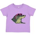 thumbnail image 3 of Inktastic Sunny Gator in Pink Sunglasses Boys or Girls Toddler T-Shirt, 3 of 5