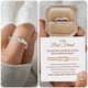thumbnail image 3 of Forever Rings Delicado Diseño Nudo De Cobre Moda Puede Ser Ajustable Anillo Luz De Plata De Alto Grado Anillo, 3 of 7