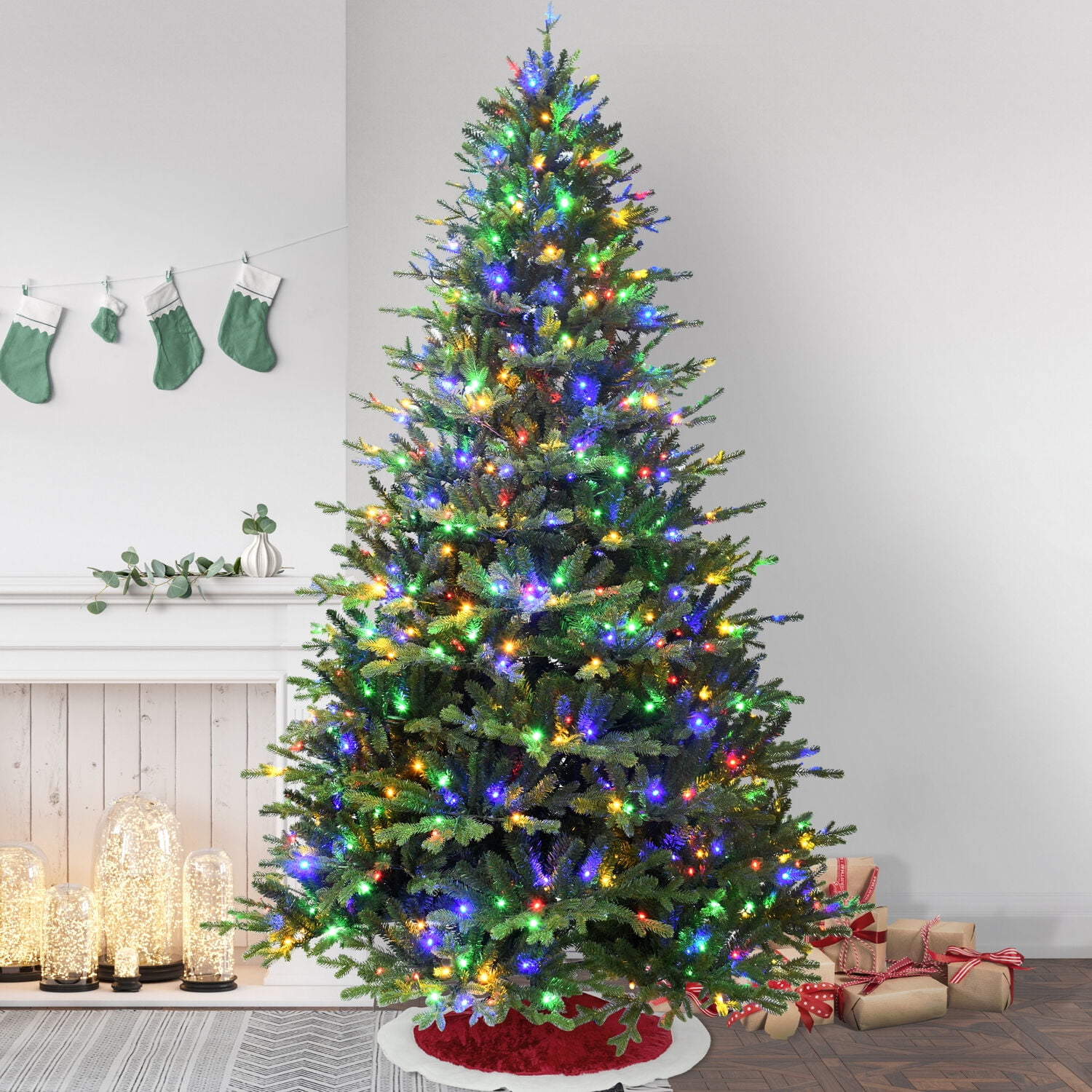 Fraser Hill Farm - 7.5-Ft. Oregon Pine Christmas Tree with Multi-Color –  Recreation Outfitters