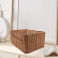 thumbnail image 4 of KALLORY Cesta Tejida De Almacenaje Para Marrón Ideal Para Casa Y Restaurante, 4 of 6