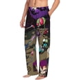 thumbnail image 2 of Pig Invader Zim Men's Pajama Pants With Pockets Lounge Fashion Cozy Daily Sleep Pants Sleepwear, 2 of 8