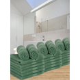 thumbnail image 3 of Casa Lino Juego De 4 Toallas De Baño Verdes (54"" X 27") - Juego De Toallas De Baño Grandes - Toallas 100% Algodón Para Baño - Paquete Múltiple De Toallas De Baño Altamente Absorbentes Y De Secado Ráp, 3 of 5