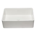 thumbnail image 1 of ALFI Brand AB3020SB-W 30 in. Reversible Single Fireclay Farmhouse Kitchen Sink - White, 1 of 1
