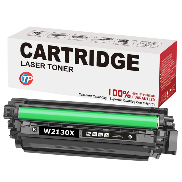 Cartouche de Toner Compatible HP W2130X, 213X Noir 9000 Pages