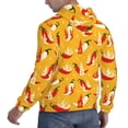 thumbnail image 3 of Hoodies for Men - Hot Chilli Long Sleeve Comfrt Men'S Fashion Hoodies & Sweatshirts, Sweatshirts for Men Hoodies Pullover Clothing Clothes with Pouch, 3 of 7