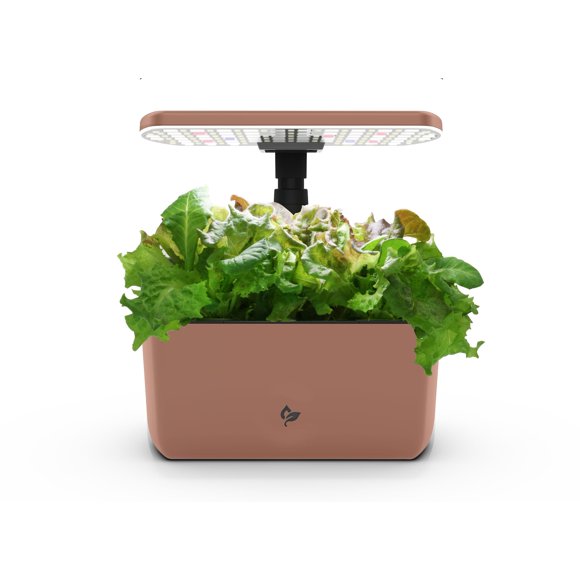 Jardín hidropónico interior AeroGarden Harvest Lite Mocha
