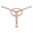 thumbnail image 4 of MOVTOTOP Microwave Turntable Bracket Set Triple Arm Circle Fitting Triangle Support 2pcs, 4 of 7