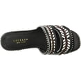 thumbnail image 6 of Cecelia New York Luna Black Alabaster Handcrafted Luxury Beads Strap Mule Shoes (9.5, Black Alabaster), 6 of 7