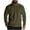 Army Green, variant on UVEASISHA Quarter Zip Fleece Sweatshirt Men Stand Up Collar Long Sleeve Pullover Tops Winter Fuzzy Warm Sweatshirts Solid Color Athletic Shirts Army Green 3XL