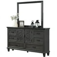 thumbnail image 3 of Rustic Gray Wood 4pc California King Bedroom Set, 3 of 10