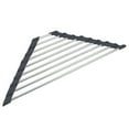 thumbnail image 1 of Triangle Dish Drying Rack For Sink Corner Roll Up Dish Drying Rack Folding Stainless Steel Multipurpose Over The Sink Corner Dish Drainer Mat For Kitchen, 1 of 6