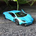thumbnail image 5 of 1/36 Scale Diecast Car, Kids Zinc Alloy Toy Car, Pull-Back Toy Car, Gift Blue, 5 of 5