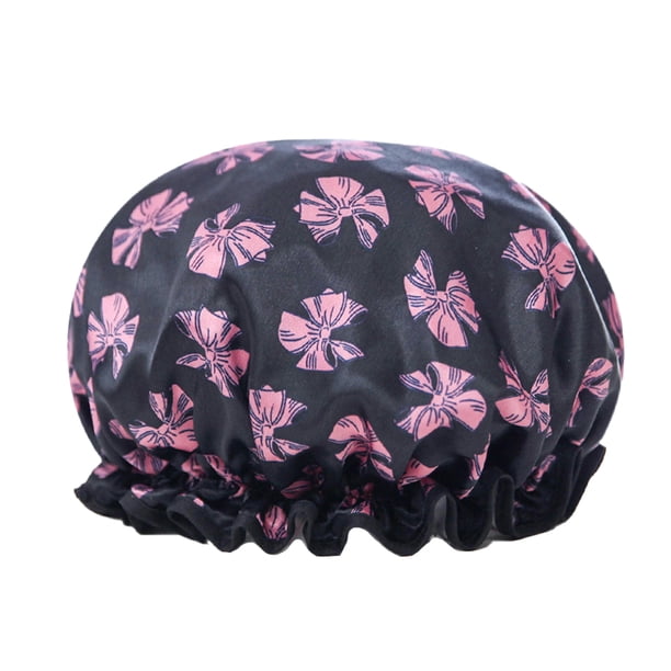 Minnieouse Gorro de dormir para mujer, gorros para el pelo de ducha de doble altura, a prueba de aceite, multicolor, cubierta para la cabeza de niña, Type3 NO3 Minnieouse AP010840-04B
