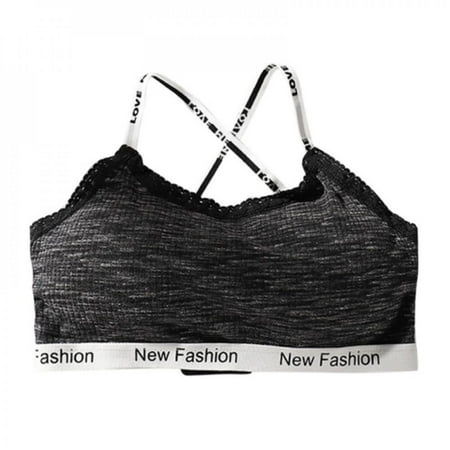 

Clearance Sale!!!Women Push Up Lingerie Seamless Bra Wire Free Bralette Fashion Charming Lace Sleep Bra Removable Chest Padded Bra