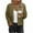 #116-Army Green, variant on Ounisa Women Bomber Jacket Casual Fall Winter Button Coats Tops Down Varsity Jackets Shackets with Pockets Outerwear