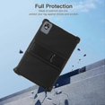 thumbnail image 2 of Case For Doogee T40 Pro Tablet 12 Inch,soft Silicone Protector Cover,kids Friendly,adjustable Stand Tablet Cover,4 Corners Thicken,black, 2 of 5