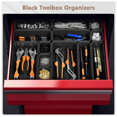 thumbnail image 4 of 48Pcs Tool Box Organizer Hardware Tool Tray Garage Organization Set Tool Tray Dividers Chest Drawer Work Storage Box, 4 of 6