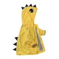 thumbnail image 3 of Baby Boys Girls Cartoon Dinasour Duck Raincoat Rian Jacket Toddler Cute Hoodie Zipper Coat 1-5Y, 3 of 7