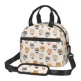 thumbnail image 1 of Easygdp Shiba Head Face Caja de Almuerzo para Mujeres y Hombres, Bolsa de Almuerzo Insulada, Bolsas Reutilizables Impermeables para Viajes, Trabajo y Picnics, 1 of 7