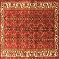 thumbnail image 1 of Ahgly Company Indoor Square Persian Orange Traditional Area Rugs, 3' Square, 1 of 1