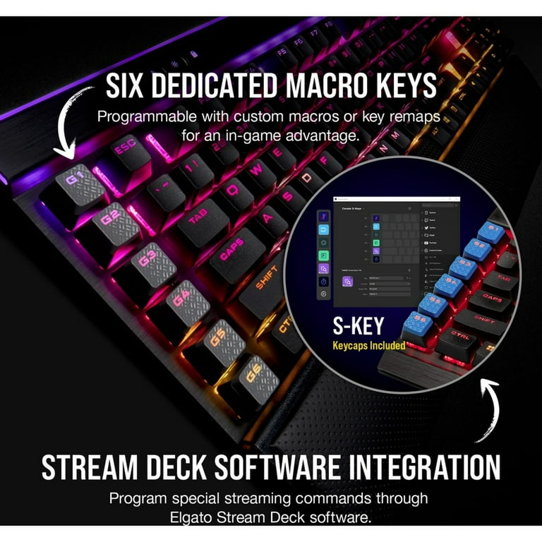 Corsair K95 RGB Platinum XT Mechanical Gaming Keyboard - Cherry MX