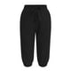 thumbnail image 3 of Pantalones casuales elásticos lisos de moda para mujer: capris de cintura alta con bolsillos para uso diario, 3 of 4