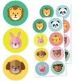 thumbnail image 1 of 10 Sheets, 80 Pieces, Animal Stickers Stickers (Dogs, Cats, Lions), 1 of 5