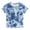 Blue, variant on JoyHoop Kids Tie Dye T-Shirt, Children Tie Dye Short Sleeve Tee Shirt for Kids