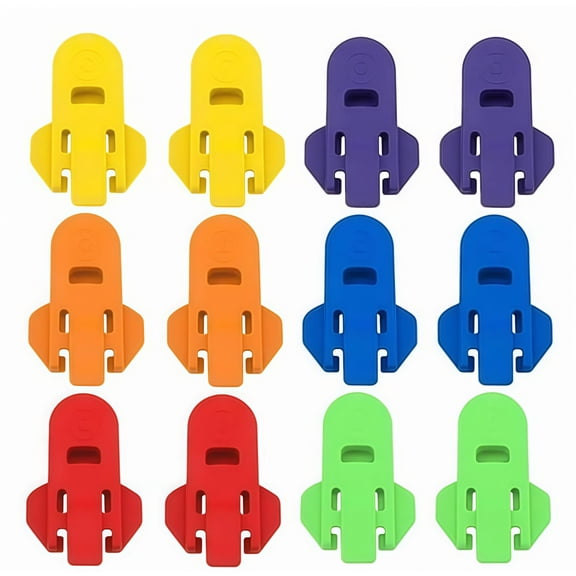 Wanfoou 12 Pcs Manual Can Openers Manual Easy Can Opener for Family Drinks Protector Opener Drink Shield Plastic Tinned Can Tab Openers for Family Party Drinks Shield from Bugs Dirt