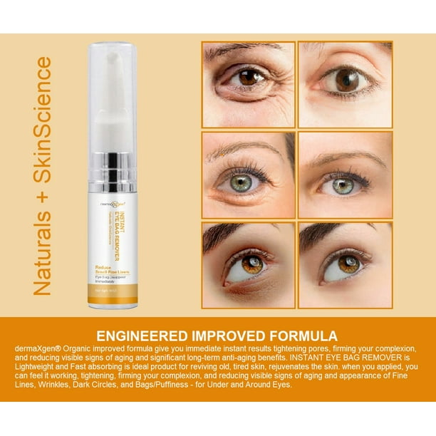 INSTANT EYEBAG REMOVER Anti Aging Reduce Dark Circles, Puffiness, Under