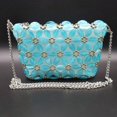 thumbnail image 2 of Kits de bolsas de acrílicas para manualidades y manualidades, suministros para bolsas cruzadas, herramientas azul Zulema Fabricación de bolsos cruzados con cuentas, 2 of 7