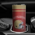 thumbnail image 3 of 20oz San Red Francisco City Classcial Stainless Steel Tumbler Travel Mug for Men Women Sports Tumbler Keeps Drinks Cold & Hot Gift for Football Fans, 3 of 6
