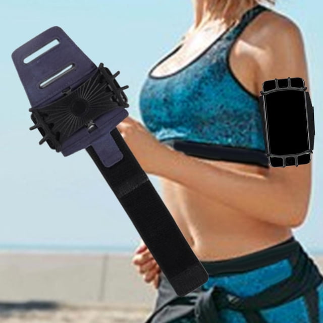 Correr accesorios de brazalete de teléfono Banda de brazo de teléfono móvil Banda de brazo celular sin deslizamiento Banda de entrenamiento de 35x12cm