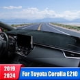 thumbnail image 2 of Cubierta de salpicadero de coche para Toyota Corolla E210, 2019, 2020, 2021, 2022, 2023, 2024, Panel de instrumentos híbrido, accesorios de almohadilla antideslizante, 2 of 5