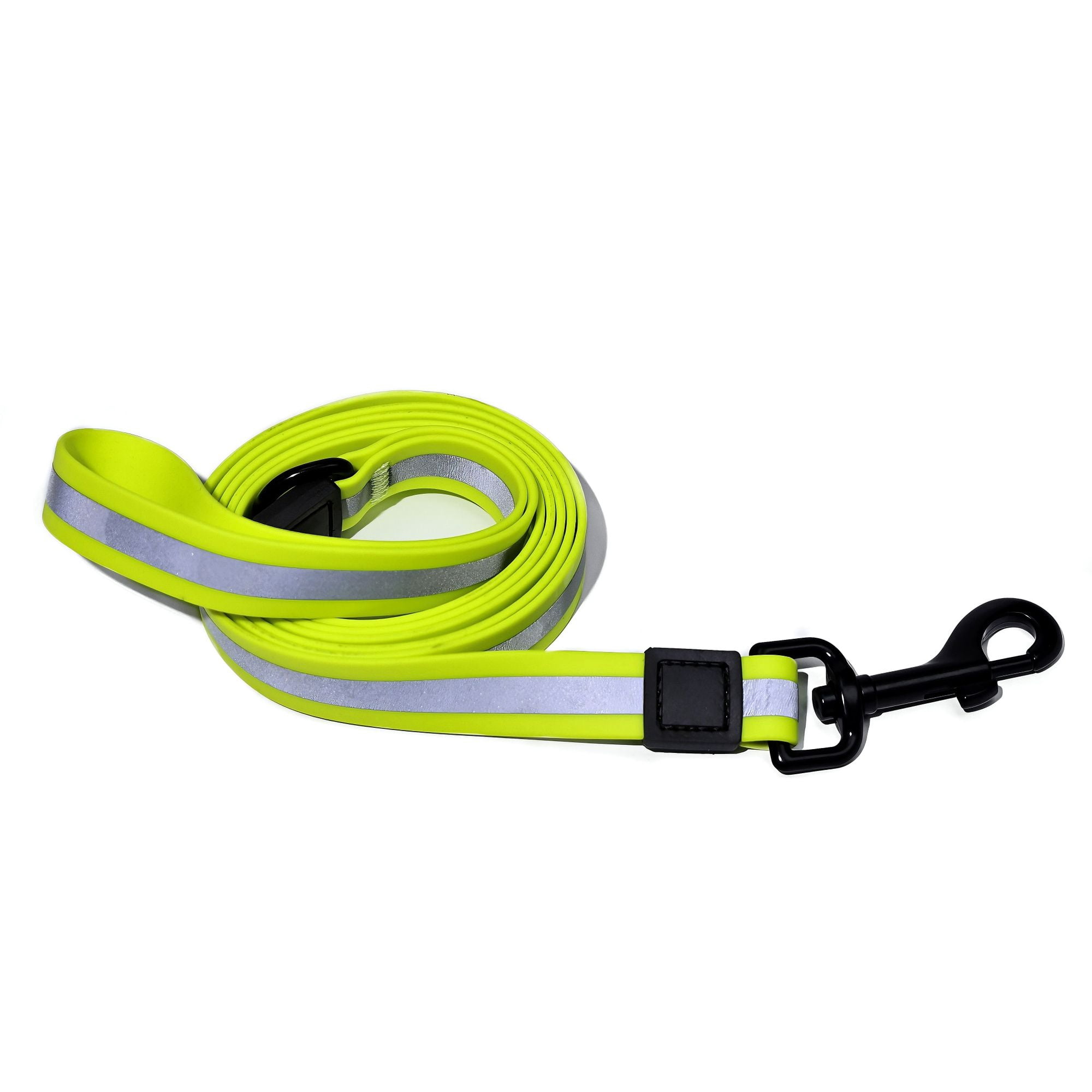 Reflective PVC Dog Leash & Collar Set | Waterproof Heavy Duty Safety Lead