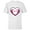 White, variant on Marvel Spider-Man Ghost Spider Spider-Gwen Heart Mask Logo - Short Sleeve T-Shirt for Kids - Customized-White