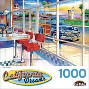 Cra-Z-Art California Dreams 1000-Piece Diner Hangout Jigsaw Puzzle