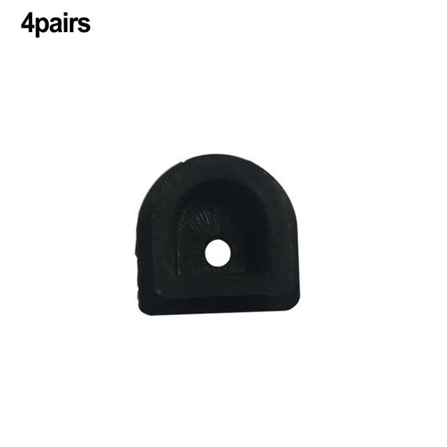 4 Paires d'Inserts Étanches pour Câbles Anderson Rouge&Noir