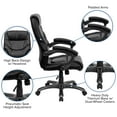 thumbnail image 3 of Emma + Oliver High Back LeatherSoft Executive Ergonomic Office Chair-Arms, 3 of 10