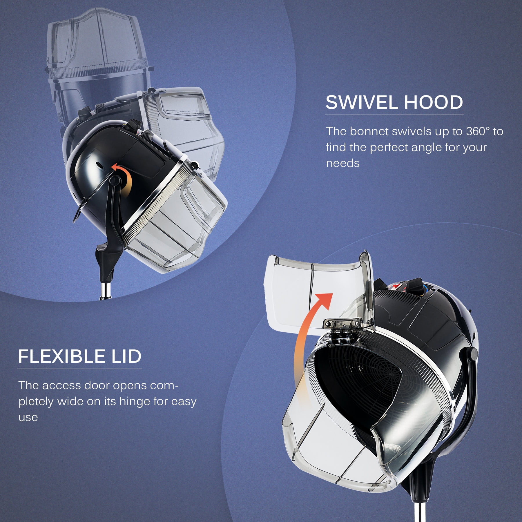 Hooded hair dryer walmart hotsell